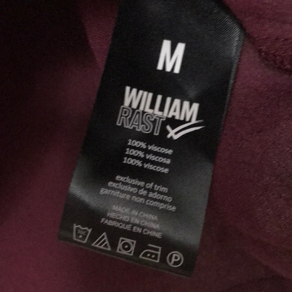 William Rast Ruffled sleeve 100% Viscose Top - Picture 4 of 7